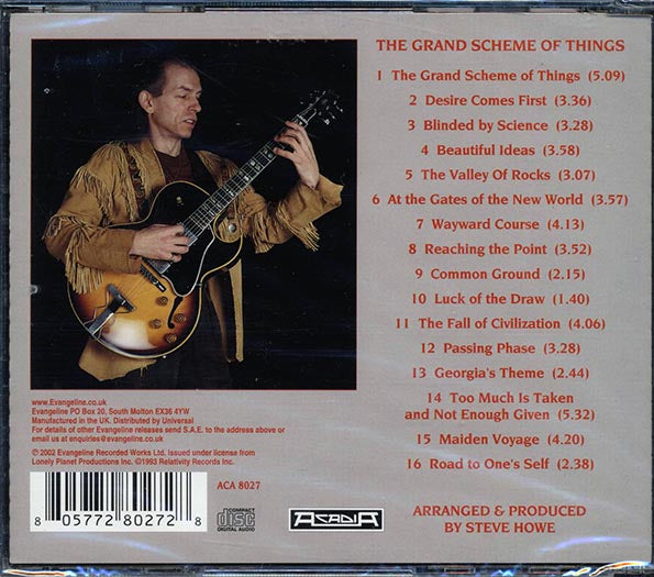 Steve Howe - The Grand Scheme Of Things (CD)
