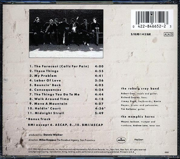 The Robert Cray Band - Midnight Stroll (CD)