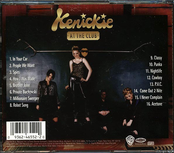 Kenickie - At The Club (CD)