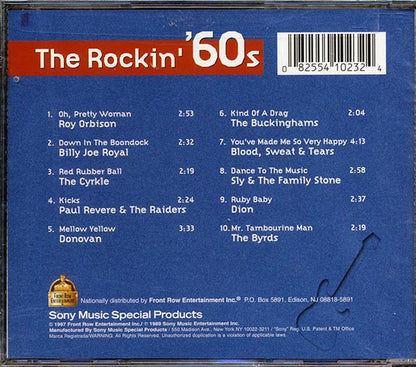 Roy Orbison, Billy Joe Royal, Paul Revere & The Raiders, Donovan, Etc. - The Rockin' 60's (CD)