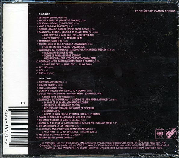 Julio Iglesias - In Concert (26 tracks) (CD)