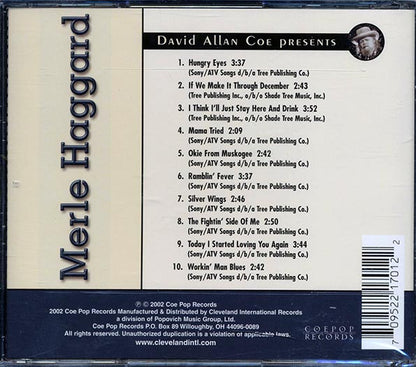 Merle Haggard - David Allan Coe Presents (CD)