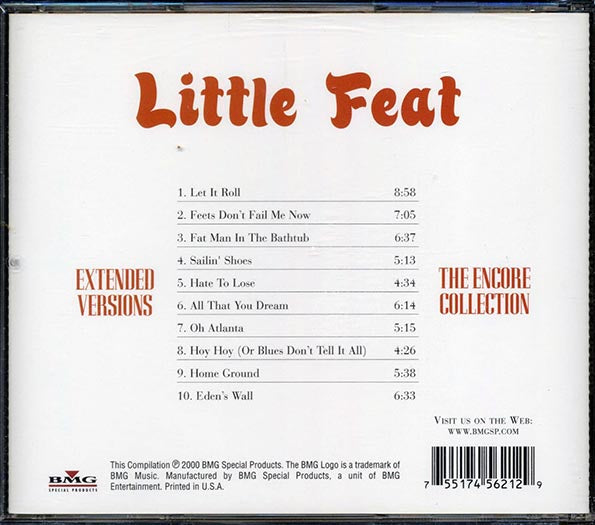 Little Feat - Extended Versions: The Encore Collection (CD)