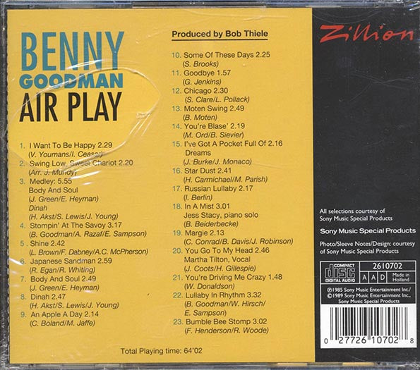 Benny Goodman - Air Play (CD)