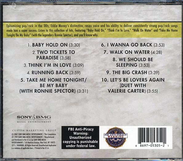 Eddie Money - Super Hits (CD)