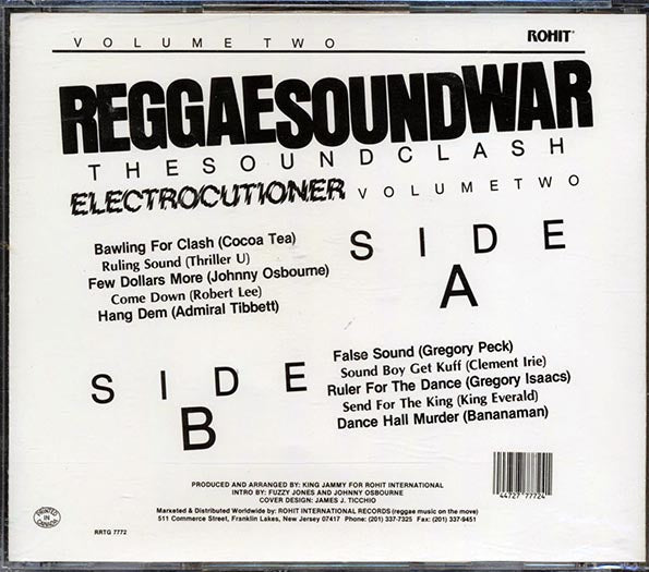 Cocoa Tea, Johnny Osbourne, Admiral Tibet, Etc. - Reggae Sound War Volume 2: The Sound Clash (CD)