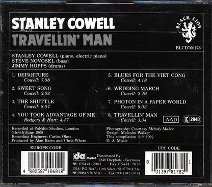 Stanley Cowell - Travellin' (CD)