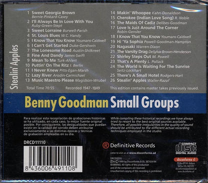 Benny Goodman - Stealin' Apples (CD)