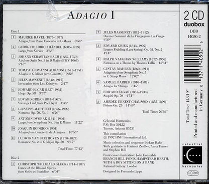 Handel, Bach, Ravel, Etc. - Adagio I: A Special 2 1/2 Hour Collection Of Orchestral Classics (CD)