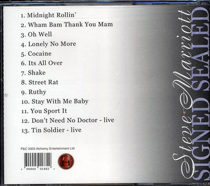 Steve Marriott - Signed Sealed (CD)