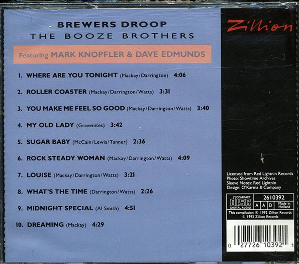 Brewers Droop, Mark Knopfler, Dave Edmunds - The Booze Brothers (CD)