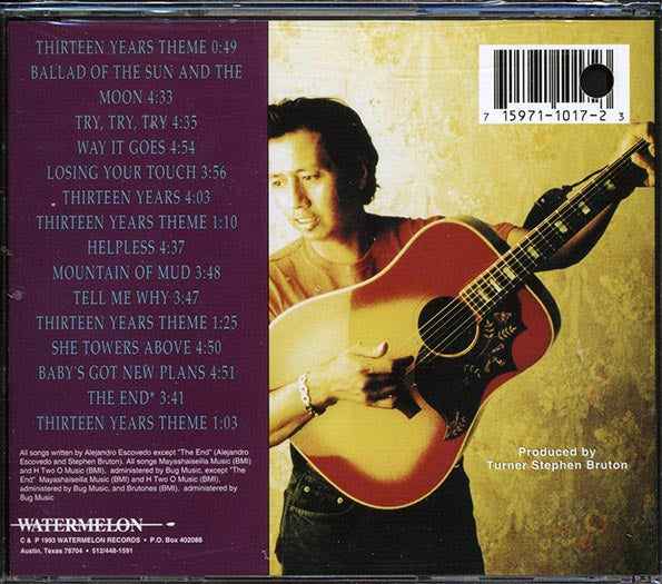 Alejandro Escovedo - Thirteen Years (CD)