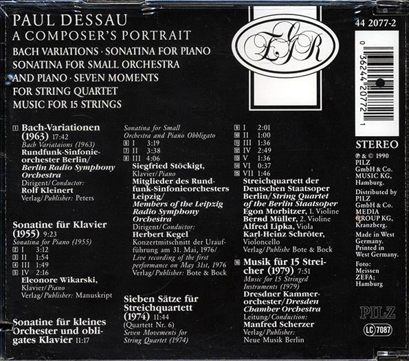 Paul Dessau - A Composer's Portrait (CD)