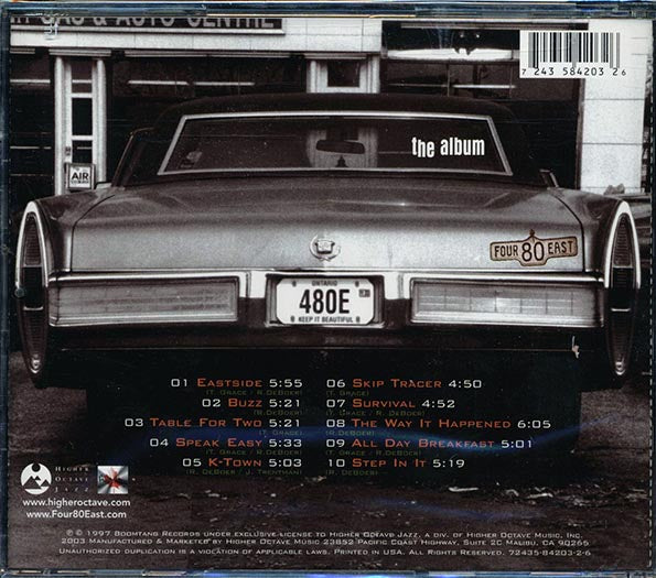 Four 80 East - The Album (CD)