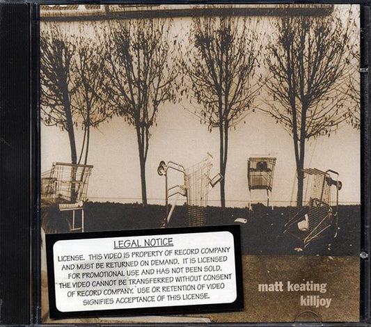 Matt Keating - Killjoy (CD)