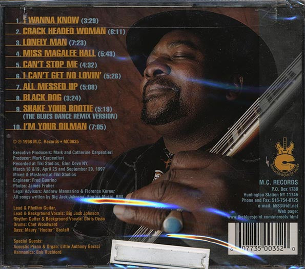 Big Jack Johnson & The Oilers - All The Way Back (CD)