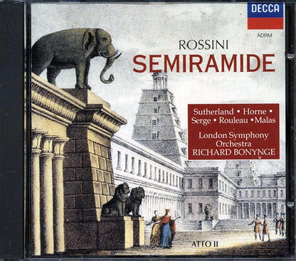 Rossini, Sutherland, Horne, Serge, Rouleau, Malas - Semiramide: Atto II (CD)