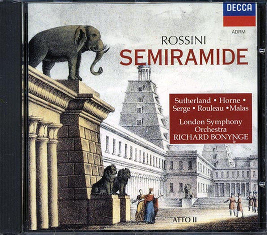 Rossini, Sutherland, Horne, Serge, Rouleau, Malas - Semiramide: Atto II (CD)