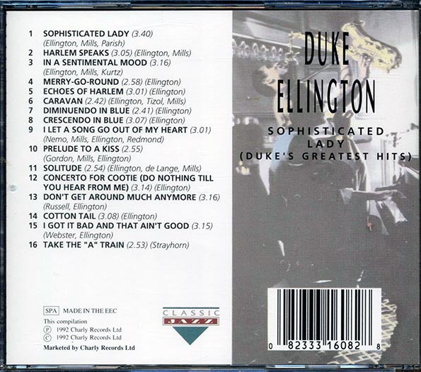 Duke Ellington - Sophisticated Lady: Duke's Greatest Hits (CD)