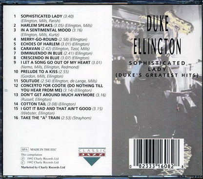 Duke Ellington - Sophisticated Lady: Duke's Greatest Hits (CD)