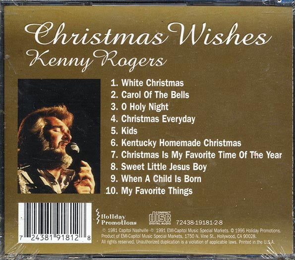 Kenny Rogers - Christmas Wishes (CD)