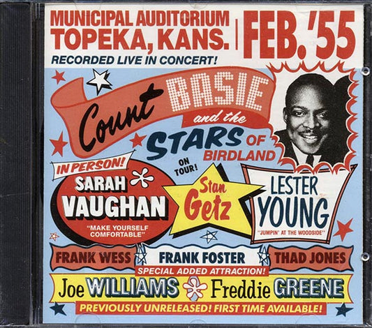 Count Basie - Count Basie And The Stars Of Birdland On Tour: Topeka Kansas 1955 (CD)