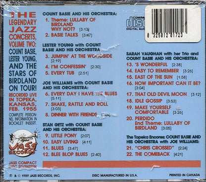 Count Basie - Count Basie And The Stars Of Birdland On Tour: Topeka Kansas 1955 (CD)