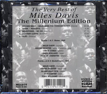 Miles Davis - The Very Best Of Miles Davis: The Millenium Edition (CD)