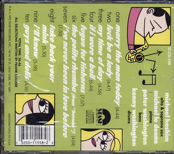 Michael Hashim - Guys And Dolls (CD)