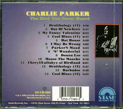 Charlie Parker - The Bird You Never Heard (CD)
