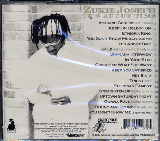 Zukie Joseph - It's About Time (CD)