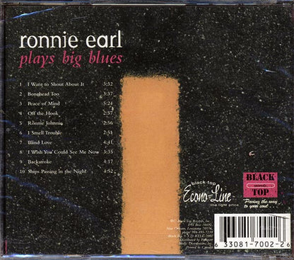 Ronnie Earl - Ronnie Earl Plays Big Blues (CD)