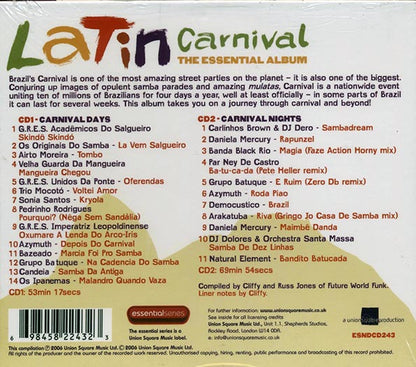 Do Salgueiro, Airto Moreira, Trio Mocoto, Etc. - Latin Carnival: The Essential Album (25 tracks) (CD)