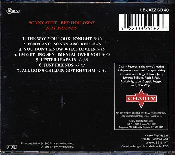 Sonny Stitt, Red Holloway - Just Friends (CD)