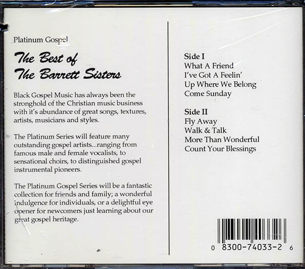 The Barrett Sisters - The Best Of The Barrett Sisters (CD)
