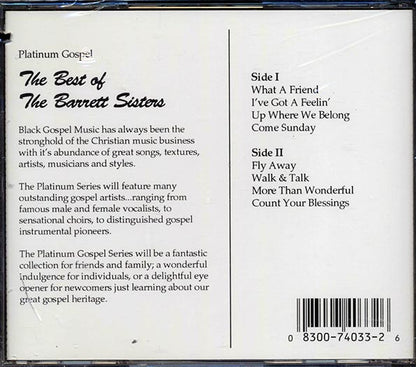 The Barrett Sisters - The Best Of The Barrett Sisters (CD)