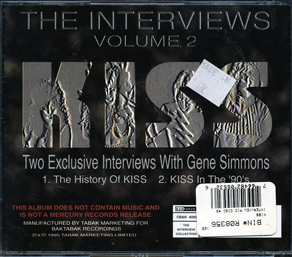 Kiss - The Interviews Volume 2 (CD)