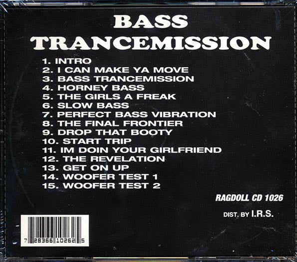 Statik AKA Adam Feinsilver - Bass Trancemission (CD)