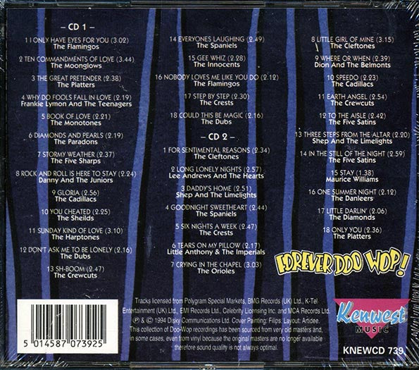 The Flamingos, The Moonglows, The Platters, Etc. - Forever Doo Wop Volume 2 (36 tracks) (CD)