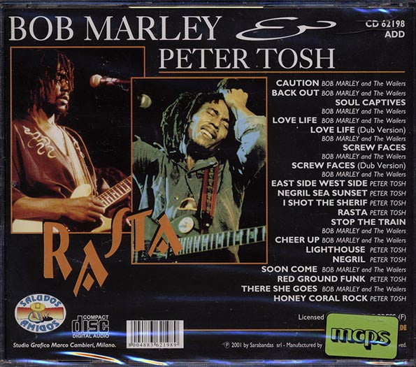 Bob Marley, Peter Tosh - Rasta (CD)