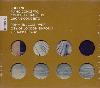 Jean-Bernard Pommier, Maggie Cole, Gillian Weir, City Of London Sinfonia - Concerto Pour Piano / Concert Champetre / Concerto Pour Orgue (CD)