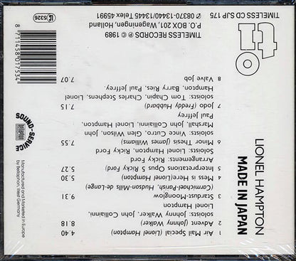 Lionel Hampton Orchestra - Mad In Japan (CD)