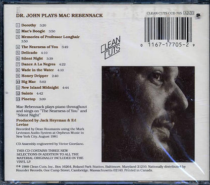 Dr. John - Dr. John Plays Mac Rebennack (CD)