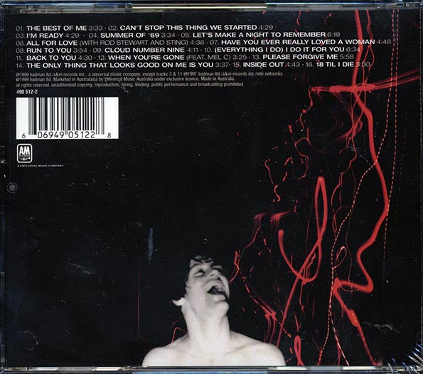 Bryan Adams - The Best Of Me (CD)