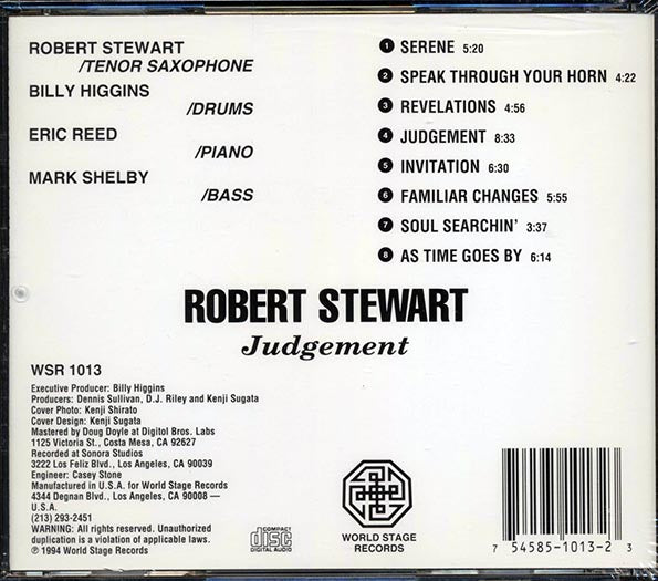 Robert Stewart - Judgement (CD)