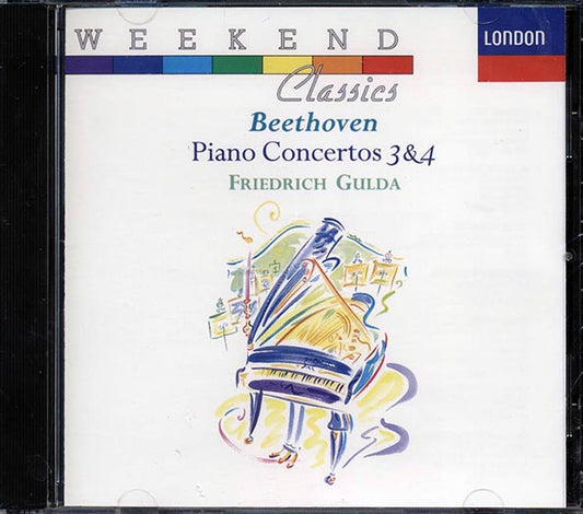 Beethoven, Friedrich Gulda - Piano Concertos 3 & 4 (CD)