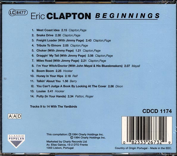 Eric Clapton & The Yardbirds - Beginnings (CD)