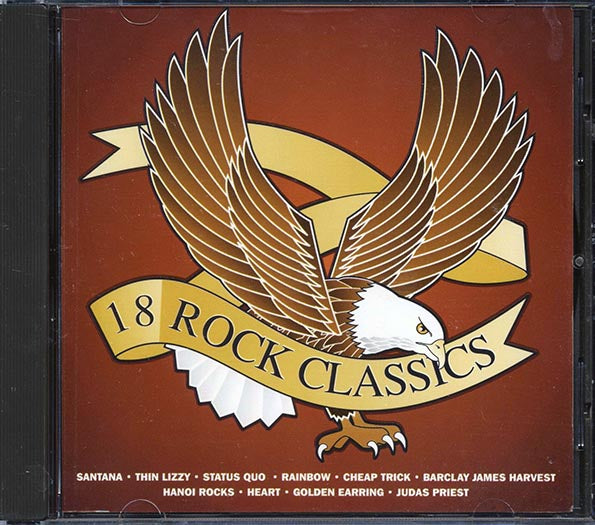 Thin Lizzy, Santana, Cheap Trick, Judas Priest, Etc. - 18 Rock Classics (CD)