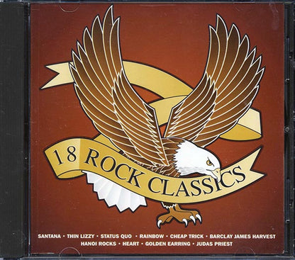 Thin Lizzy, Santana, Cheap Trick, Judas Priest, Etc. - 18 Rock Classics (CD)