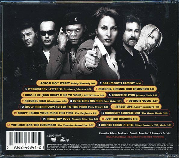 Bobby Womack, Samuel L Jackson, Robert De Niro, Etc. - Jackie Brown: Music From The Miramax Motion Picture (CD)